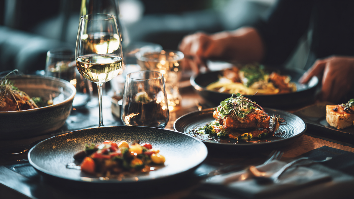 A private chef dinner